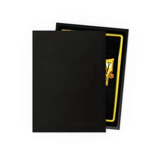 Dragon Shield Standard Matte Sleeves Black - Cartoncito Cards