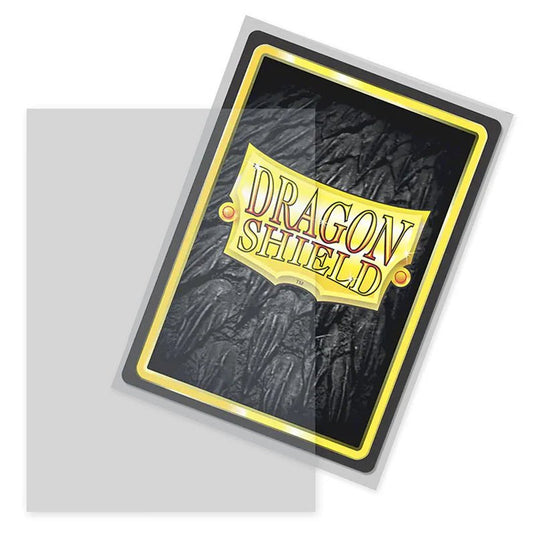 Dragon Shield Standard Size Outer Sleeves Matte Clear - Cartoncito Cards