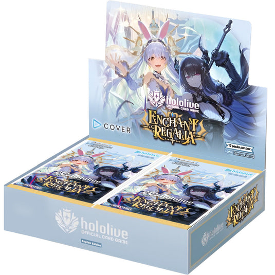 Hololive Official Card Game Enchant Regalia Booster Box