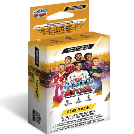 Topps UCC 2026 Match Attax Extra: UEFA Club Competitions Eco Pack