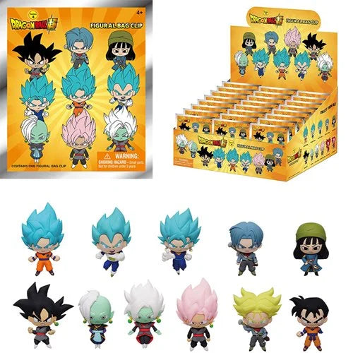 Dragon Ball Super Series 4 3D Foam Bag Clip