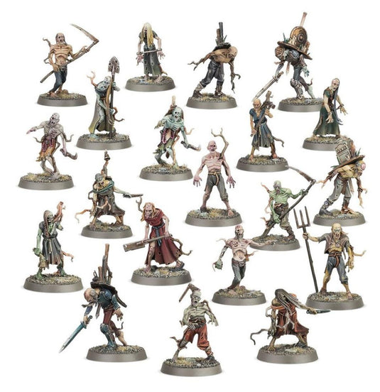 WHAOS Soulblight Gravelords Deadwalker Zombies (Segunda versión)