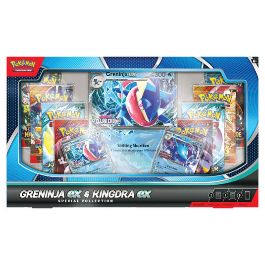 Pokemon Greninja ex & Kingdra ex Special Collection