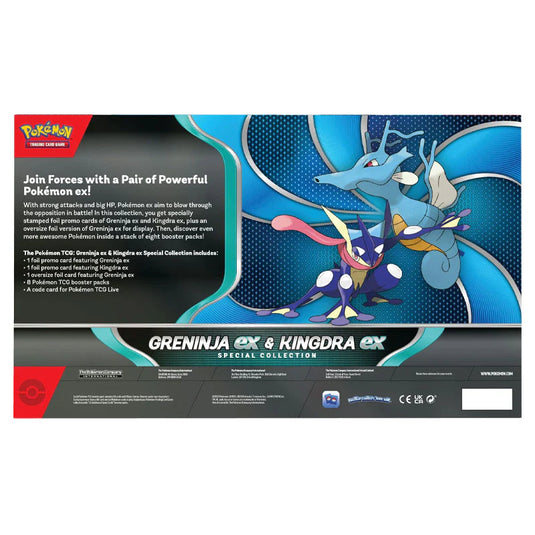 Pokemon Greninja ex & Kingdra ex Special Collection