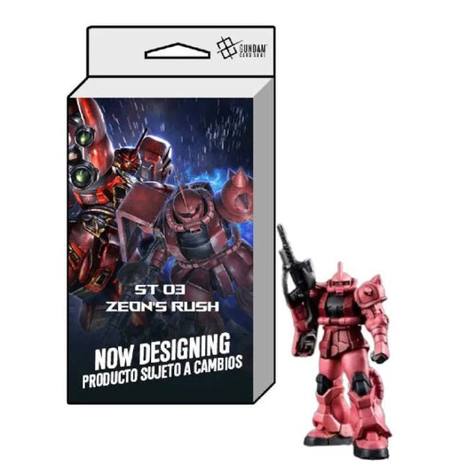 Gundam TCG Starter Deck Assemble ST03A Zeon’s Rush - Cartoncito Cards