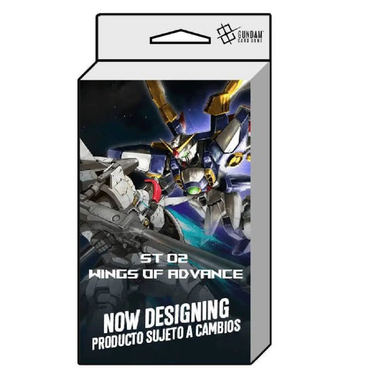 Gundam TCG Starter Deck ST02 Wings of Advance - Cartoncito Cards