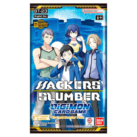 Digimon Card Game BT-23 Hacker's Slumber Booster Box