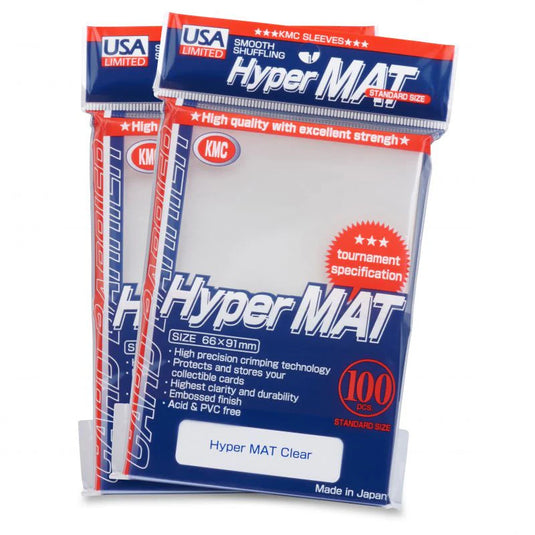 KMC Hyper Mat 100ct Clear