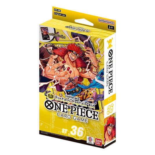 One Piece Card Game Starter Deck YELLOW Eustass"Captain"Kid ST-36