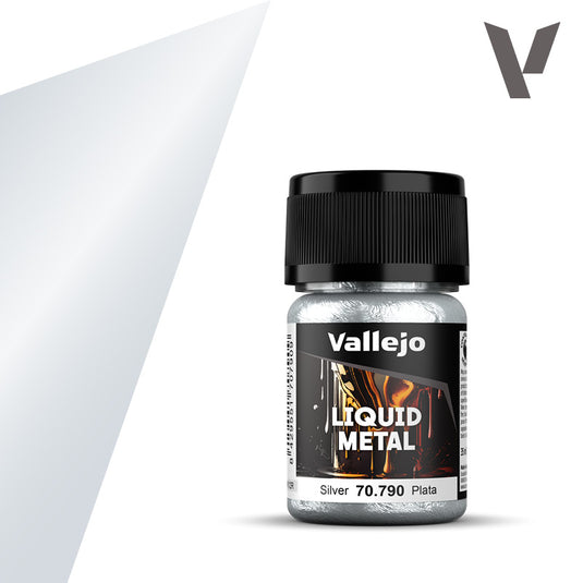 Vallejo Liquid Metal Plata 70.790