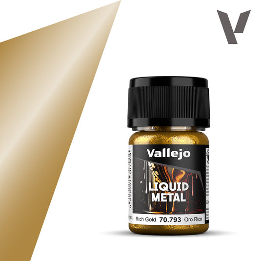 Vallejo Liquid Metal Oro Rico 70.793