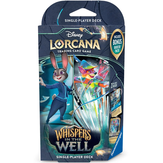 Disney Lorcana Whispers in the Well Starter Deck Judy & Robin