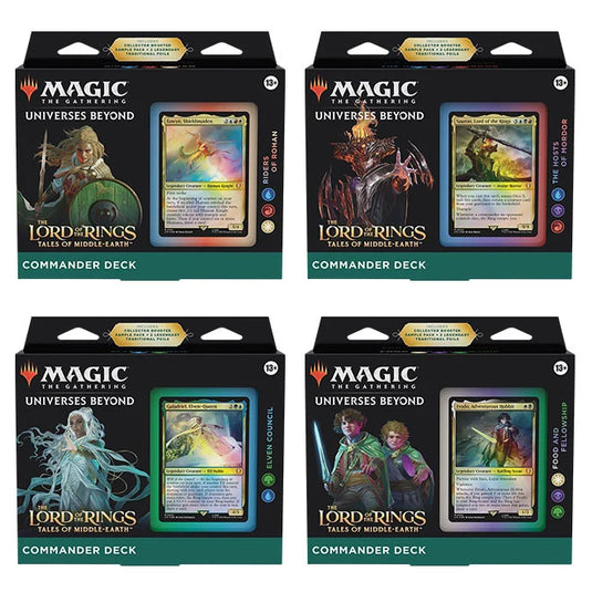 Magic The Gathering The Lord of the Rings Tales of Middle-Earth Commander Deck