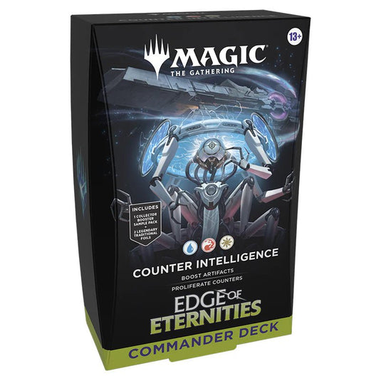Magic The Gathering Edge of Eternities Commander Deck Counter Intelligence - Cartoncito Cards