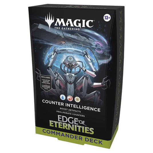 Magic The Gathering Edge of Eternities Commander Deck Counter Intelligence - Cartoncito Cards