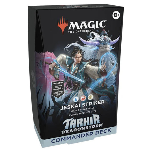 Magic The Gathering Tarkir: Dragonstorm Commander Deck Jeskai Striker - Cartoncito Cards
