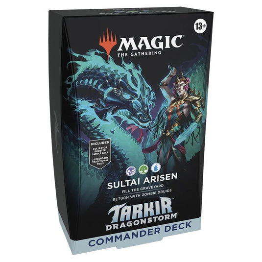 Magic The Gathering Tarkir: Dragonstorm Commander Deck Sultai Arisen - Cartoncito Cards