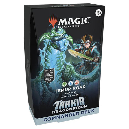 Magic The Gathering Tarkir: Dragonstorm Commander Deck Temur Roar - Cartoncito Cards