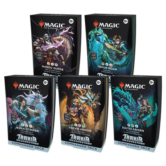 Magic The Gathering Tarkir: Dragonstorm Commander Decks - Cartoncito Cards