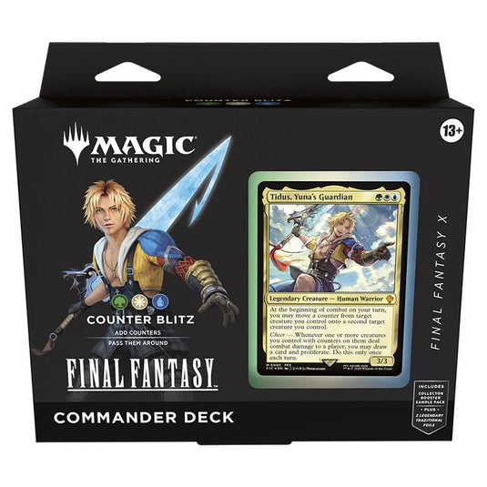 Magic The Gathering Universes Beyond Final Fantasy Counter Blitz Commander Deck - Cartoncito Cards