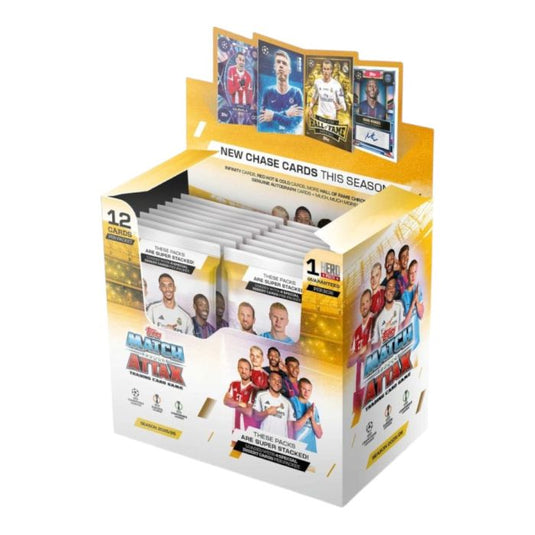 Topps UCC 2026 Match Attax Extra Stacked: UEFA Club Competitions  Booster Box