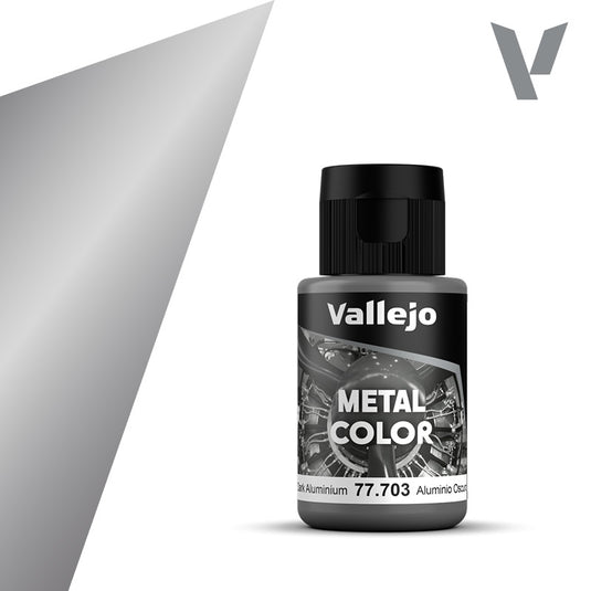 Vallejo Metal Color Aluminio Oscuro 77.703