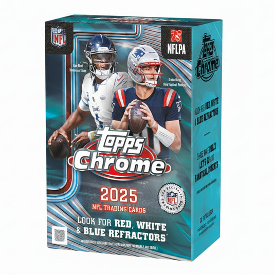 Topps 2025 Chrome Football NFL Value Box