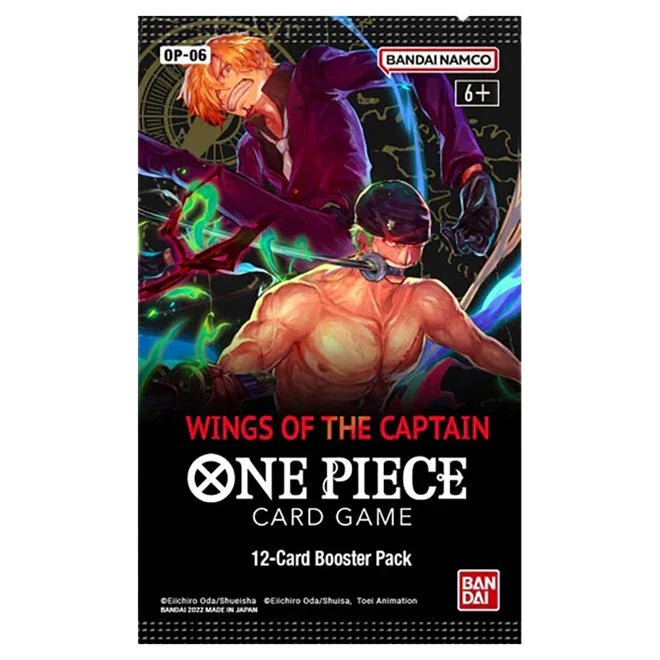 Pokmon Sealed Booster Packs In Japanese One Piece Card Game Booster Pack OP-06 WINGS OF THE CAPTAIN (Japanese Edition) One Piece Cards Pokmon Sealed Booster Packs In Japanese One Piece Card Game Booster Pack OP-06 WINGS OF THE CAPTAIN (Japanese Edition) One Piece Cards