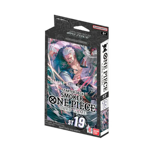 One Piece Card Game Starter Deck Black Smoker ST - 19 - Cartoncito Cards