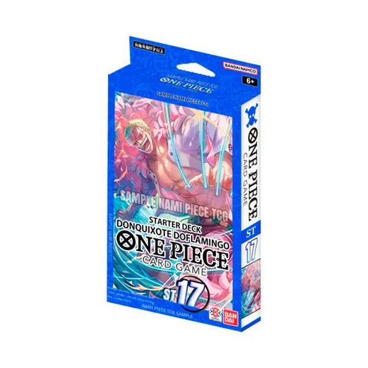 One Piece Card Game Starter Deck Blue Donquixote DoflamingoST - 17 - Cartoncito Cards
