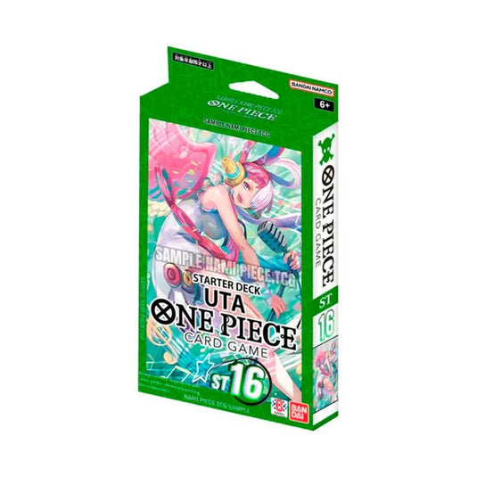 One Piece Card Game Starter Deck Green Uta ST - 16 - Cartoncito Cards