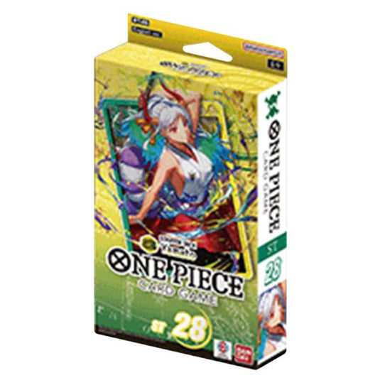 One Piece Card Game Starter Deck Green/Yellow Yamato ST - 28 - Cartoncito Cards