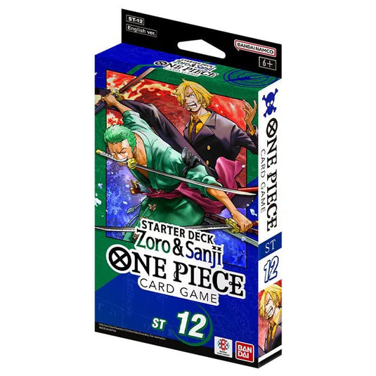 One Piece Card Game Starter Deck Zoro & Sanji ST - 12 - Cartoncito Cards