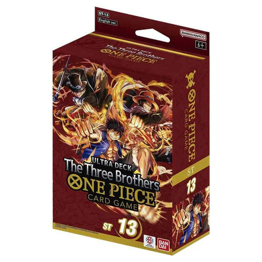One Piece Card Game Ultra Deck The Three Brothers ST - 13 - Cartoncito Cards