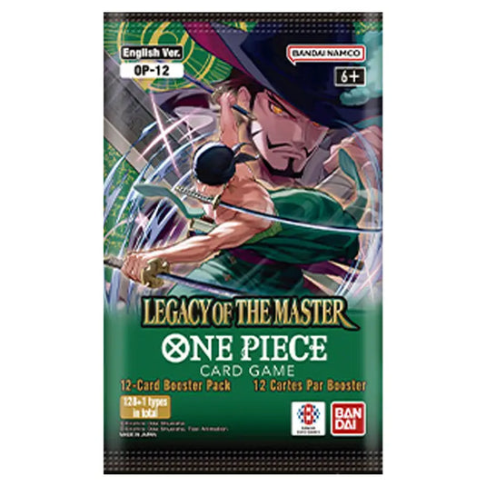 One Piece Card Game OP-12 Legacy Of The Master Booster Pack