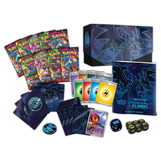 Pokemon Mega Evolution Phantasmal FlamesElite Trainer Box