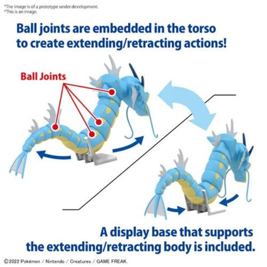 Pokemon Gyarados Model Kit - Cartoncito Cards