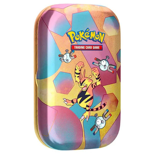 Pokemon Scarlet & Violet 151 Mini Tin Electabuzz & Magnemite - Cartoncito Cards