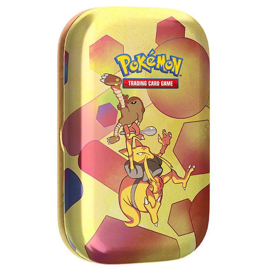 Pokemon Scarlet & Violet 151 Mini Tin Kadabra & Hitmonlee - Cartoncito Cards