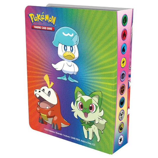 Pokemon Scarlet & Violet Base Set Mini Portfolio with Booster - Cartoncito Cards
