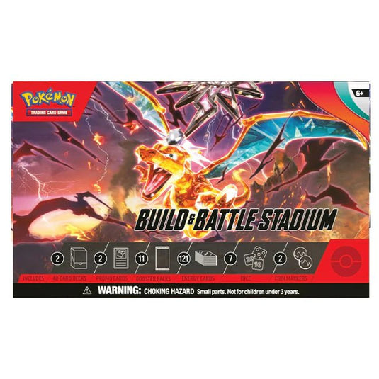 Pokemon Scarlet & Violet Obsidian Flames Build & Battle Stadium - Cartoncito Cards