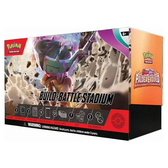 Pokemon Scarlet & Violet Paldea Evolved Build & Battle Stadium - Cartoncito Cards