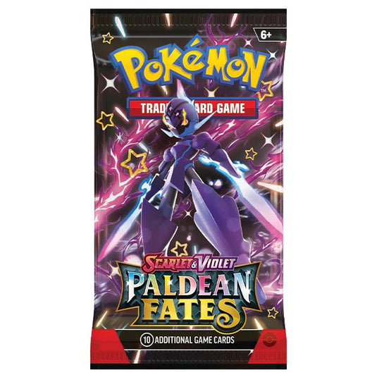 Pokemon Scarlet & Violet Paldean Fates Premium Collection Shiny Quaquaval ex - Cartoncito Cards