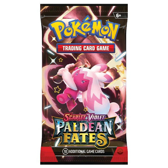 Pokemon Scarlet & Violet Paldean Fates Tin Shiny Tera Charizard ex - Cartoncito Cards