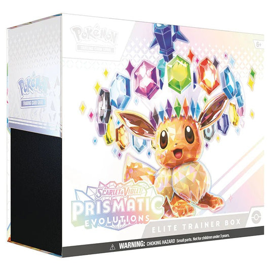Pokemon Scarlet & Violet Prismatic Evolutions Elite Trainer Box - Cartoncito Cards