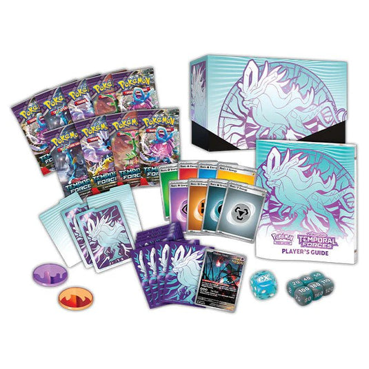 Pokemon Scarlet & Violet Temporal Forces Elite Trainer Box Walking Wake - Cartoncito Cards