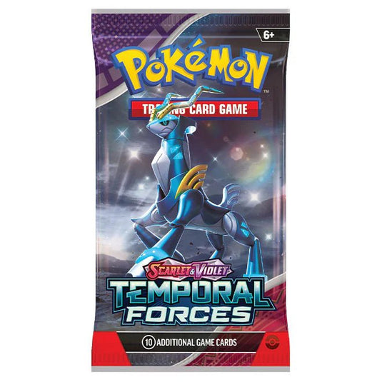 Pokemon Scarlet & Violet Temporal Forces Elite Trainer Box Walking Wake - Cartoncito Cards