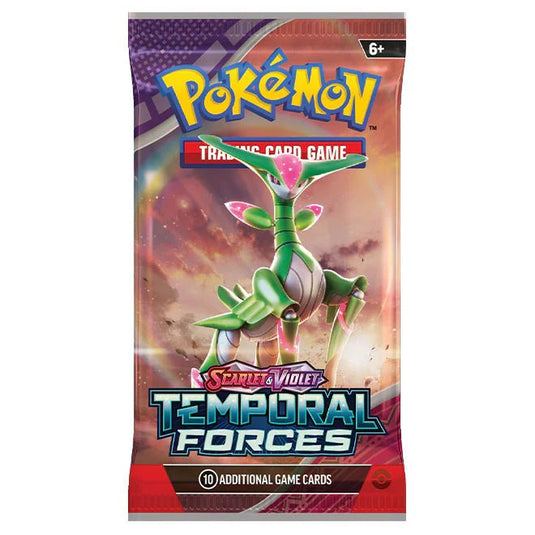 Pokemon Scarlet & Violet Temporal Forces Elite Trainer Box Walking Wake - Cartoncito Cards