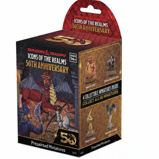 D&D Icons of the Realms: Set 31 50th Anniversary Booster Pack