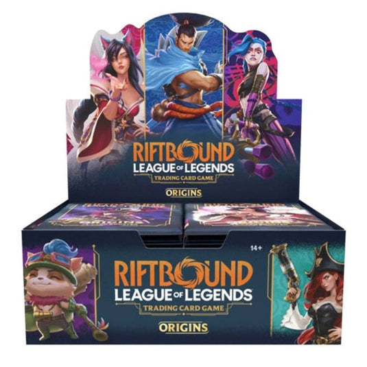 Riftbound League of Legends TCG Origins Booster Box - Cartoncito Cards
